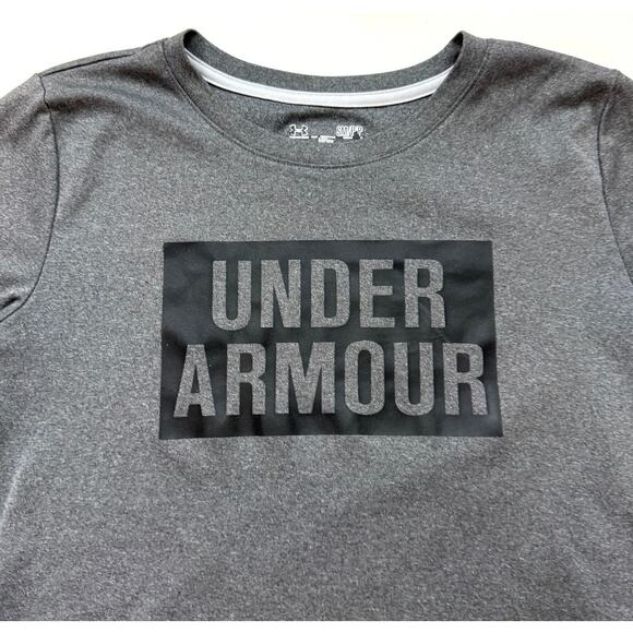 Under Armour HeatGear Gray T-Shirt - Picture 2 of 6